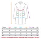 Jaleco com Decote Premium Feminino Acinturado