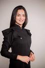 Jaleco Dafne Manga Longa Elegante - Preto