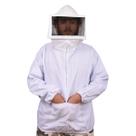 Jaleco Em Brim Apicultor Com Máscara E Chapéu Branco T.unico Jaleco Em Brim Apicultor Com Máscara E Chapéu Branco T.unico
