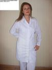 Jaleco Feminino Acinturado Oxford Manga Longa Branco Jaleco Feminino Acinturado Oxford Manga Longa Branco