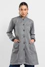 Jaleco Feminino Basic - Cinza - Dra Cherie