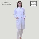 Jaleco Feminino Branco Alessandra - J'Ale Blanc Jaleco Feminino Branco Alessandra - J'Ale Blanc