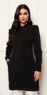 Jaleco Feminino Dream Preto Gabardine com Elastano