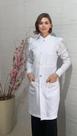 Jaleco Feminino Gabardine - Branco PP