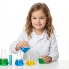 Jaleco Infantil com Tecido Oxford Branco para Crianças Tamanho 2 Jaleco Infantil com Tecido Oxford Branco para Crianças Tamanho 2