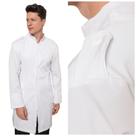 Jaleco Masculino Ciro gabardine com elastano conforto Branco Jaleco Masculino Ciro gabardine com elastano conforto Branco