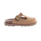 Jamile - Clog Feminino Tratorado Anatômico Camurça Bege
