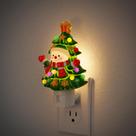 Jandcase Night Light Christmas Tree & Snowman 3000K 0,6W