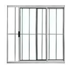 Janela 2 Folhas com grade Alumínio Brilhante, Branco ou Preto Linha 18 Modular