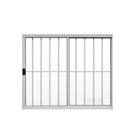 Janela 2 Folhas de Correr C/ Grade 1.00(A) X 1.20(L) Aluminio Branco Linha Modular - Hale
