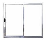 Janela 2 Folhas Vidro Alumínio Brilhante, Branco ou Preto Linha 18 Modular Janela 2 Folhas Vidro Alumínio Brilhante, Branco ou Preto Linha 18 Modular