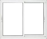 Janela 2fls vidro sem grade linha 25 aluminio branco