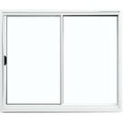 Janela 4 folhas 1,00x1,50 sem grade no alumínio branco