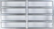 Janela Basculante de Alumínio Duplo 0,80 X 2,00 Linha All Modular Cor Brilhante