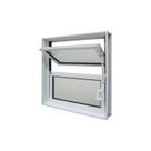 Janela Basculante em Alumínio Branco Caribe Max 40x60x6cm 2 folhas Jap