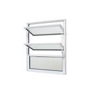 Janela Basculante em Alumínio Branco Duraline Fix 60x60x3cm 3 folhas Jap