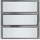 Janela Basculante Vitro De Aluminio Liso 80x80 Vidro Boreal