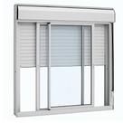 Janela Com 2 Folhas De Correr E Persiana Integrada 1,00x1,20 Aluminio Branco Janela Com 2 Folhas De Correr E Persiana Integrada 1,00x1,20 Aluminio Branco