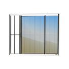 Janela Confort 2 Folhas com Grade Vidro Reflex 80cm X 80cm Brimak Janela Confort 2 Folhas com Grade Vidro Reflex 80cm X 80cm Brimak