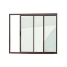 Janela Confort 2 Folhas Vidro Liso 100cm X 150cm Brimak