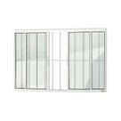 Janela Confort 4 Folhas com Grade Vidro Liso 100cm X 100cm Brimak