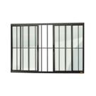Janela Confort 4 Folhas com Grade Vidro Liso 100cm X 100cm Brimak