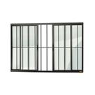 Janela Confort 4 Folhas com Grade Vidro Liso 100cm X 120cm Brimak
