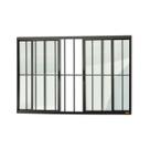 Janela Confort 4 Folhas com Grade Vidro Liso 100cm X 150cm Brimak