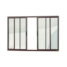 Janela Confort 4 Folhas Vidro Liso 100cm X 200cm Brimak