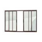 Janela Confort 4 Folhas Vidro Liso 120cm X 150cm Brimak