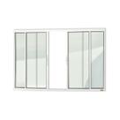 Janela Confort 4 Folhas Vidro Liso 120cm X 200cm Brimak