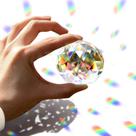 Janela Crystal Ball Prism Rainbow Maker Suncatcher 60 mm