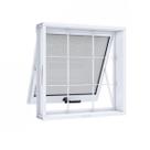 Janela de Aço Maxim-Ar 60x60cm 1 Folha com Grade Quadrada Riobras Janela de Aço Maxim-Ar 60x60cm 1 Folha com Grade Quadrada Riobras