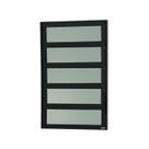 Janela de Alumínio Basculante 100x100cm Vidro Mini Boreal Elite Brimak