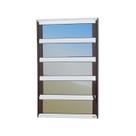 Janela de Alumínio Basculante 100x80cm Vidro Espelhado Elite Brimak