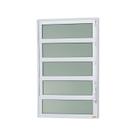 Janela de Alumínio Basculante 100x80cm Vidro Mini Boreal Elite Brimak