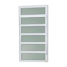 Janela de Alumínio Basculante 120x100cm Vidro Mini Boreal Elite Brimak