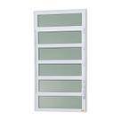 Janela de Alumínio Basculante 120x40cm Vidro Mini Boreal Elite Brimak