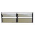 Janela de Alumínio Basculante 2 Seções 40x150cm Vidro Espelhado Plus Brimak