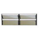Janela de Alumínio Basculante 2 Seções 40x200cm Vidro Espelhado Plus Brimak