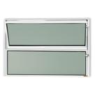 Janela de Alumínio Basculante 40x100cm Vidro Mini Boreal Master Brimak