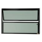 Janela de Alumínio Basculante 40x40cm Vidro Mini Boreal Master Brimak