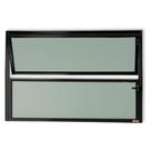 Janela de Alumínio Basculante 40x80cm Vidro Mini Boreal Master Brimak