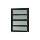 Janela de Alumínio Basculante 80x60cm Vidro Mini Boreal Elite Brimak