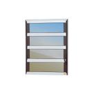 Janela de Alumínio Basculante 80x80cm Vidro Espelhado Elite Brimak