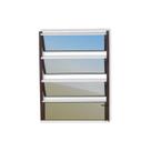 Janela de Alumínio Basculante 80x80cm Vidro Espelhado Plus Brimak