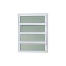 Janela de Alumínio Basculante 80x80cm Vidro Mini Boreal Elite Brimak