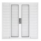 Janela de Alumínio Branco Veneziana de Correr 6 Folhas Suprema Sem Grade CMC Classic - 1.20 (L) X 1.00 (A) Janela de Alumínio Branco Veneziana de Correr 6 Folhas Suprema Sem Grade CMC Classic - 1.20 (L) X 1.00 (A)