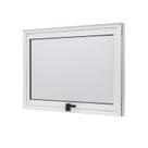 Janela de Aluminio Maxim-Ar 80x60cm Vidro Boreal Cristal Ramassol
