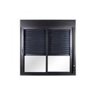 Janela de Aluminio Persiana Integrada 100x150cm com Controle 2 Folhas Topsul